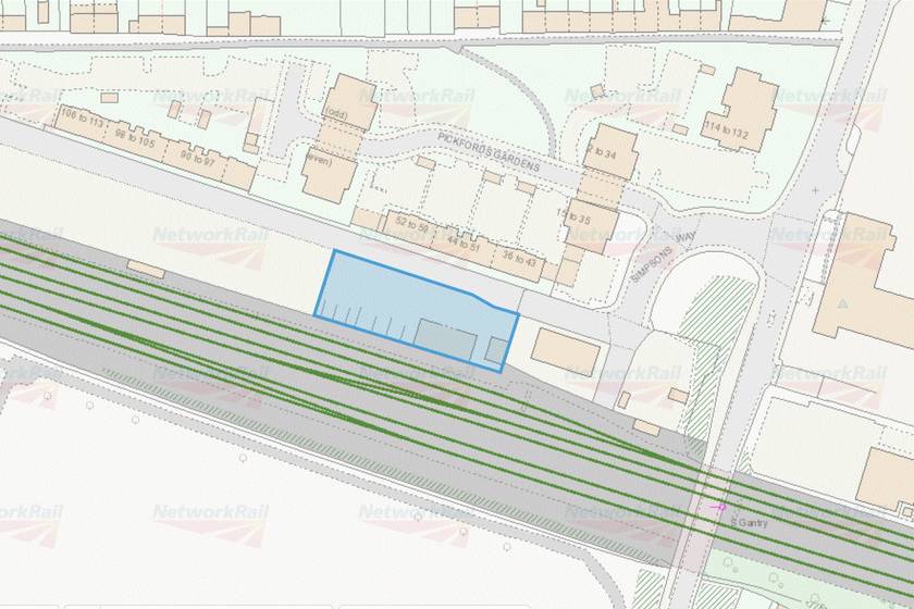 Yard at Stoke Poges Lane, Slough SLO07301) Network Rail Property